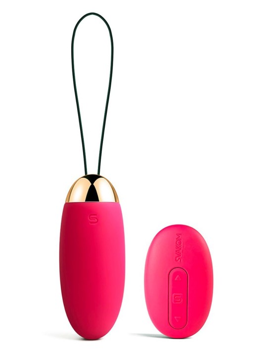 SVAKOM - Elva Vibrating Egg with Remote - Pink