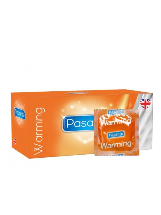 Pasante Warming Condooms - 144 stuks
