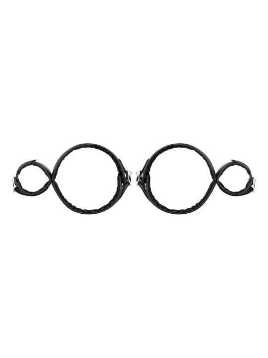 Bedroom Fantasies - Dij- en Pols Bondage - Zwart