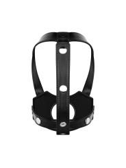 Bedroom Fantasies - Hoofd Harnas Strap-On - Zwart