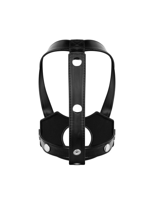Bedroom Fantasies - Hoofd Harnas Strap-On - Zwart