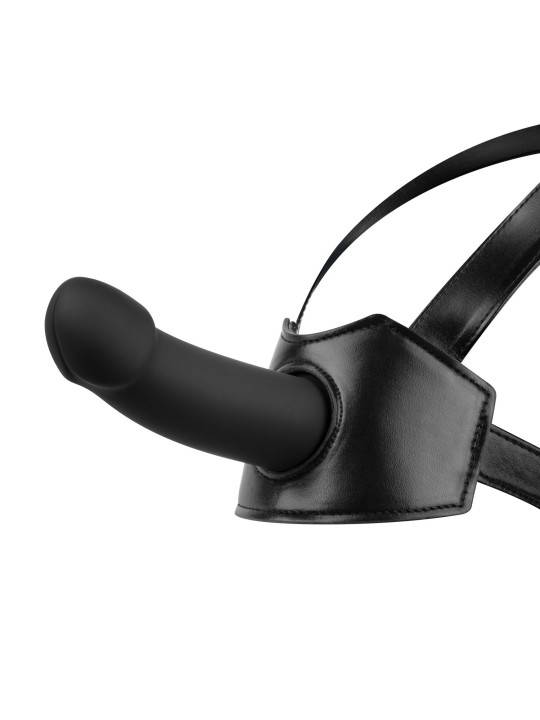 Bedroom Fantasies - Hoofd Harnas Strap-On - Zwart