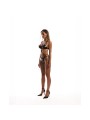 Obsessive – Keira Lise 2-Delige Open Set – Zwart
