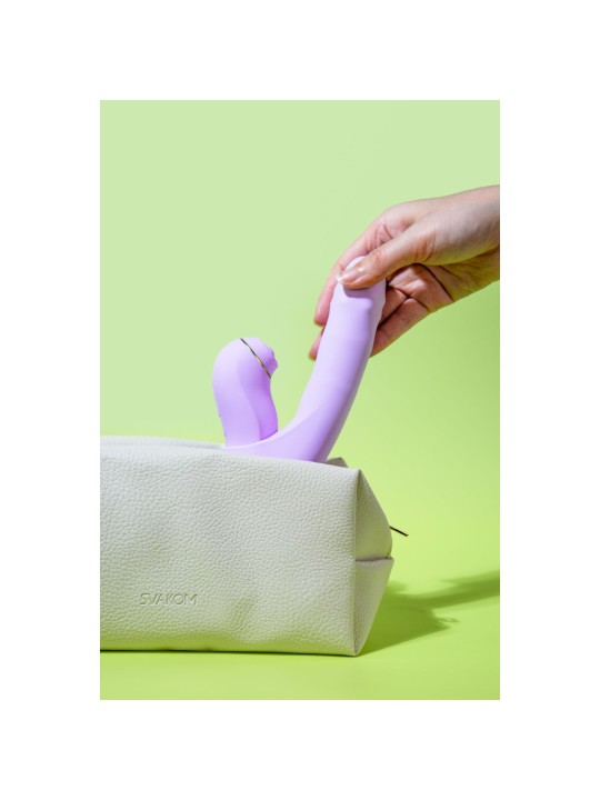 Svakom – DuoGlow App Controlled Vibrator – Purple