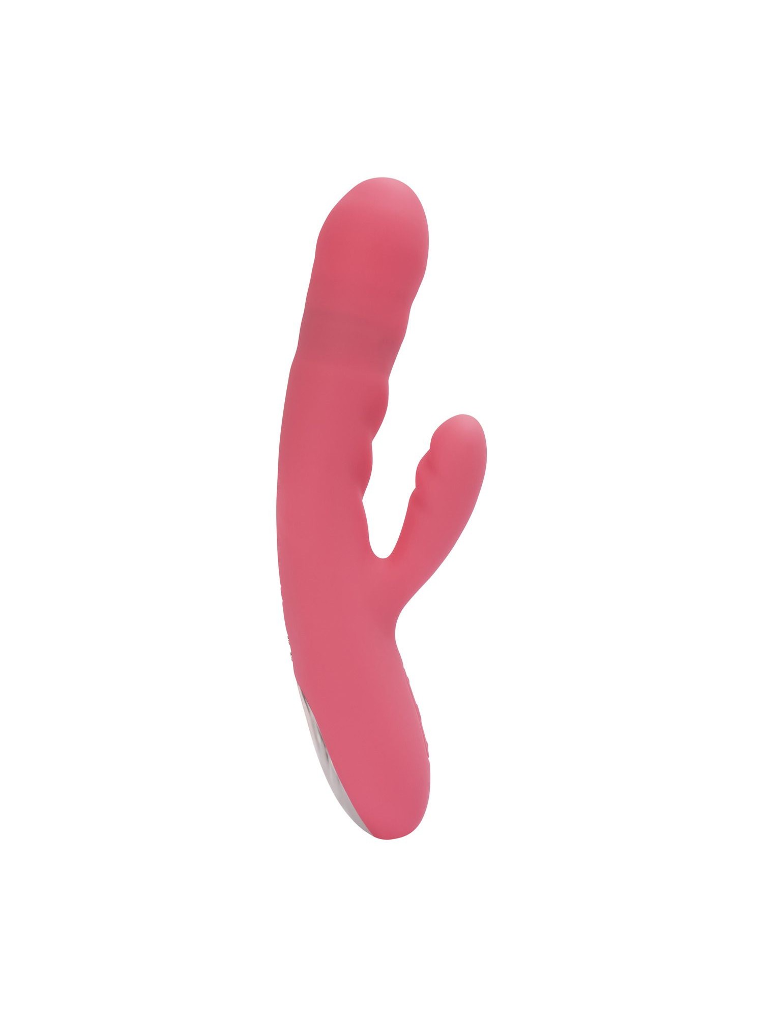 SVAKOM - Avery Thrusting Rabbit Vibrator - Strawberry Pink
