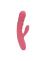 SVAKOM - Avery Thrusting Rabbit Vibrator - Strawberry Pink