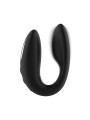 Rosy Gold – C-Shape Vibrator with Luxury Charging Case – Black