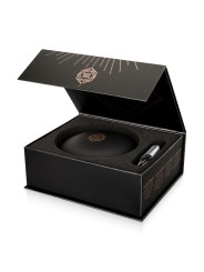 Rosy Gold – C-Shape Vibrator with Luxury Charging Case – Black