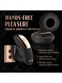Rosy Gold – Wearable Vibrator with Luxury Charging Case – Black