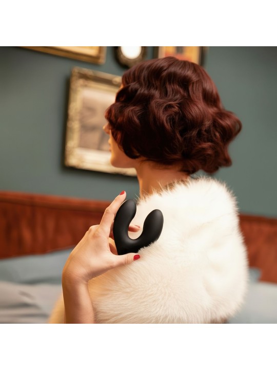 Rosy Gold – Wearable Vibrator with Luxury Charging Case – Black
