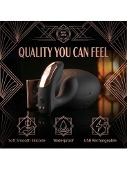 Rosy Gold – Wearable Vibrator with Luxury Charging Case – Black