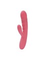SVAKOM - Avery Thrusting Rabbit Vibrator - Strawberry Pink