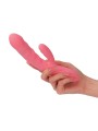 SVAKOM - Avery Thrusting Rabbit Vibrator - Strawberry Pink
