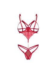 Obsessive – Matildea Open Teddy – Rood