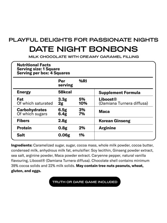 The Oh Collective – Date Night Bonbon – Playful Love Chocolate