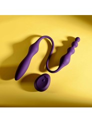 Playboy - This & That Dubbele Vibrator - Purple