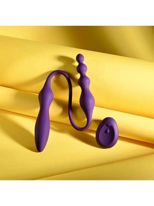 Playboy - This & That Dubbele Vibrator - Purple