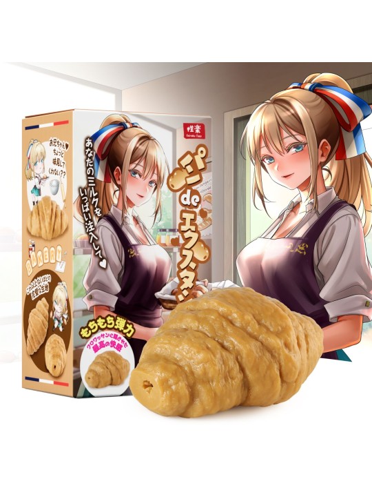 Seiraku Toys – Bread de Ecstasy Masturbator – Croissant