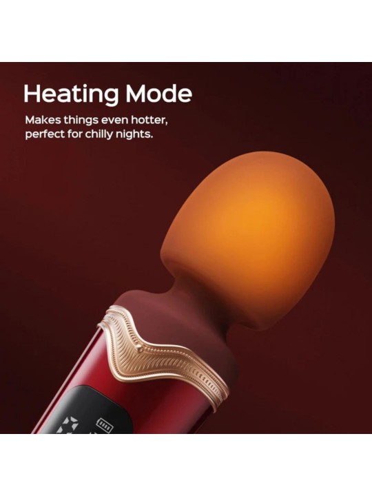 HoneyPlayBox – Stormi Heating Wand Vibrator – Rood