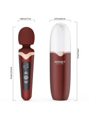 HoneyPlayBox – Stormi Heating Wand Vibrator – Rood