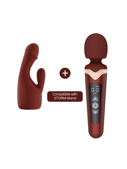 HoneyPlayBox – Stormi Heating Wand Vibrator – Rood