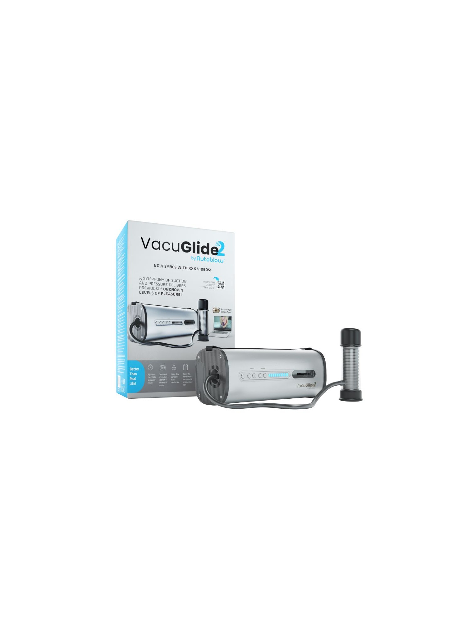 Autoblow – VacuGlide 2 Milking Machine – Video Sync