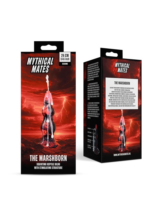 Mythical Mates - The Marshborn Spuitende Dildo - 24 cm