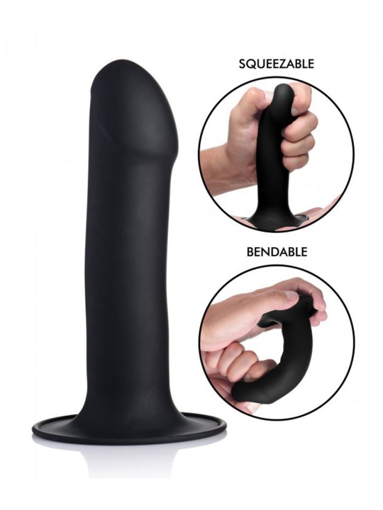 Squeeze-It Phallic Dildo - 15.5 cm