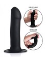 Squeeze-It Phallic Dildo - 15.5 cm