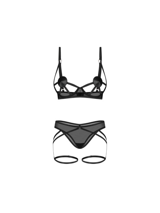 Obsessive – Euridia 2-delige Set – Zwart