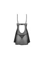 Obsessive – Euridia Chemise & Tanga – Black