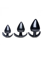 Triple Spades Driedelige Buttplug Set