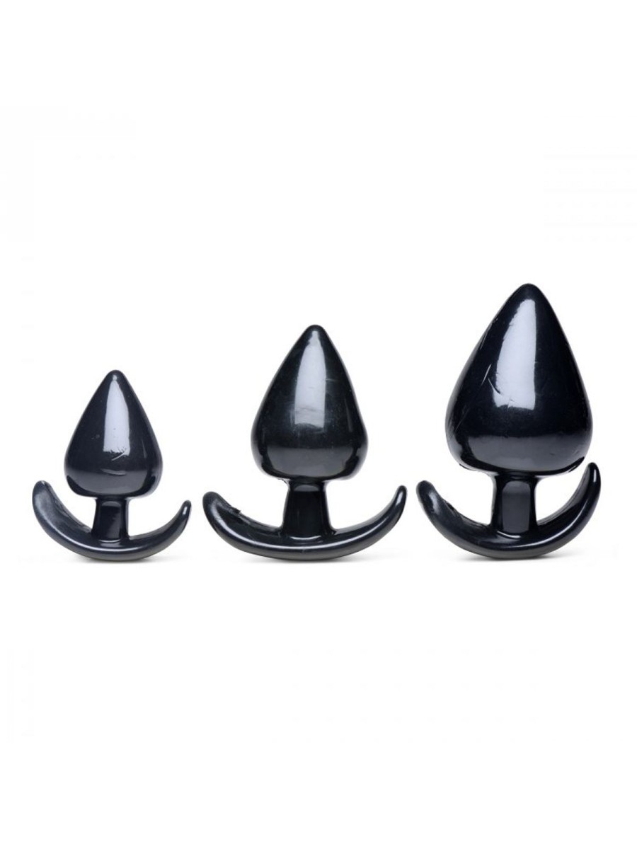Triple Spades Driedelige Buttplug Set