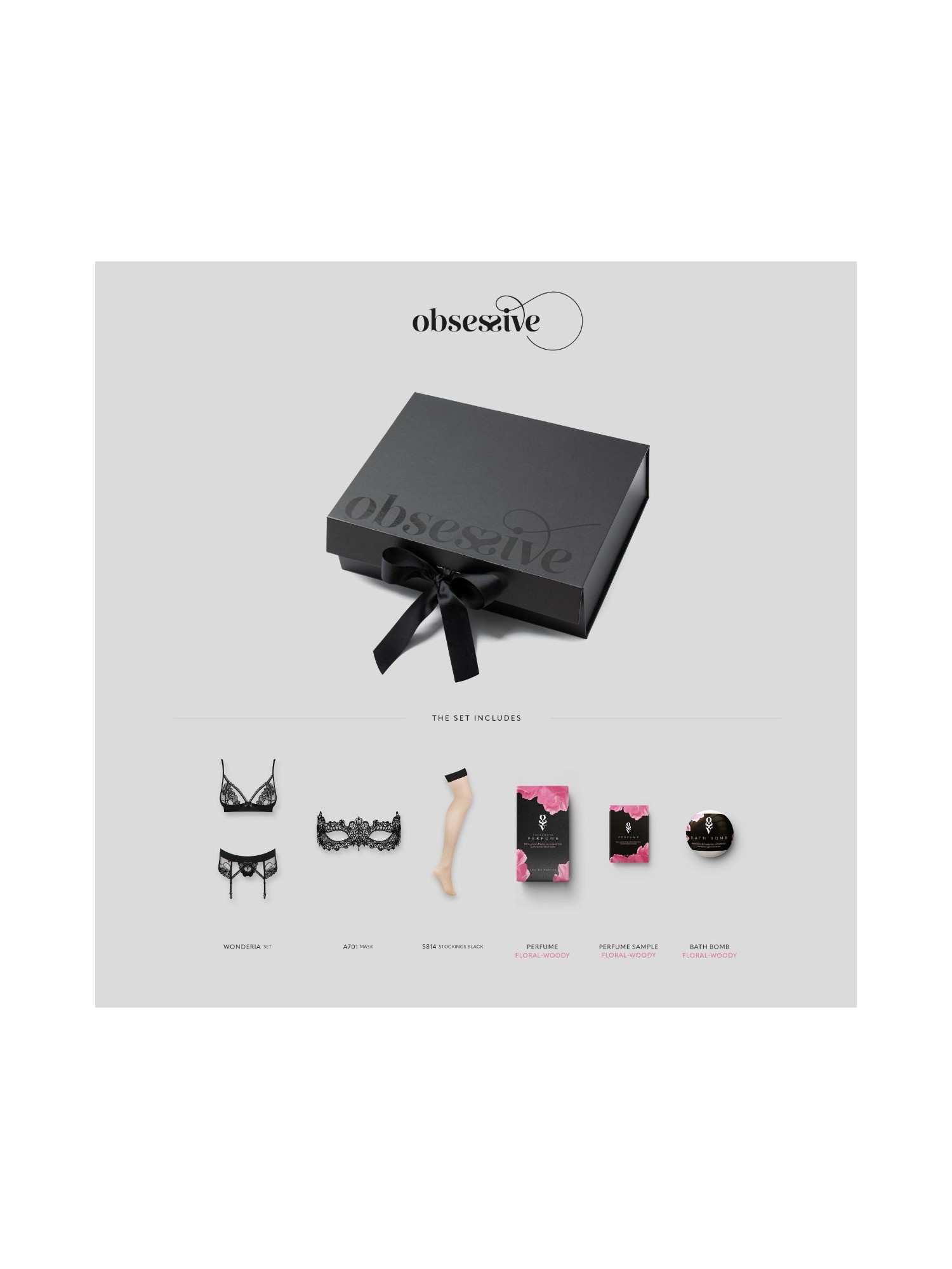 Obsessive - Wonderia Gift Box - Zwart