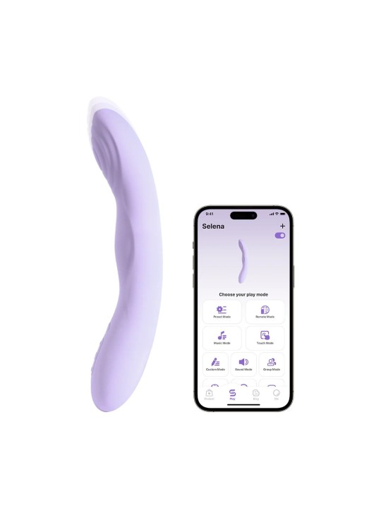 Svakom - Selena Heated Vibrator - Lavender