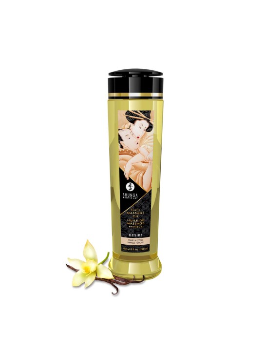 Shunga - Desire/Vanilla Massage Oil - 240 ml