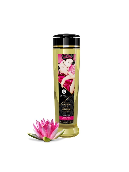 Amour/Sweet Lotus Massage Oil 240 ml