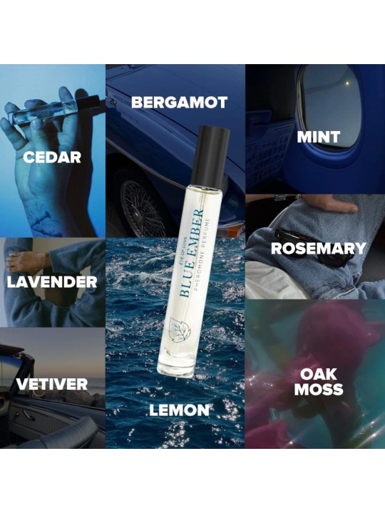 Eye of Love - Blue Ember Pheromone Parfum - 10ml