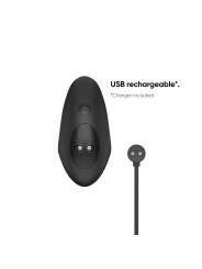 Nexus - Duo Remote Control Beginner Butt Plug Medium - Zwart