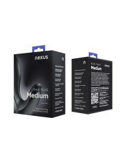 Nexus - Duo Remote Control Beginner Butt Plug Medium - Zwart