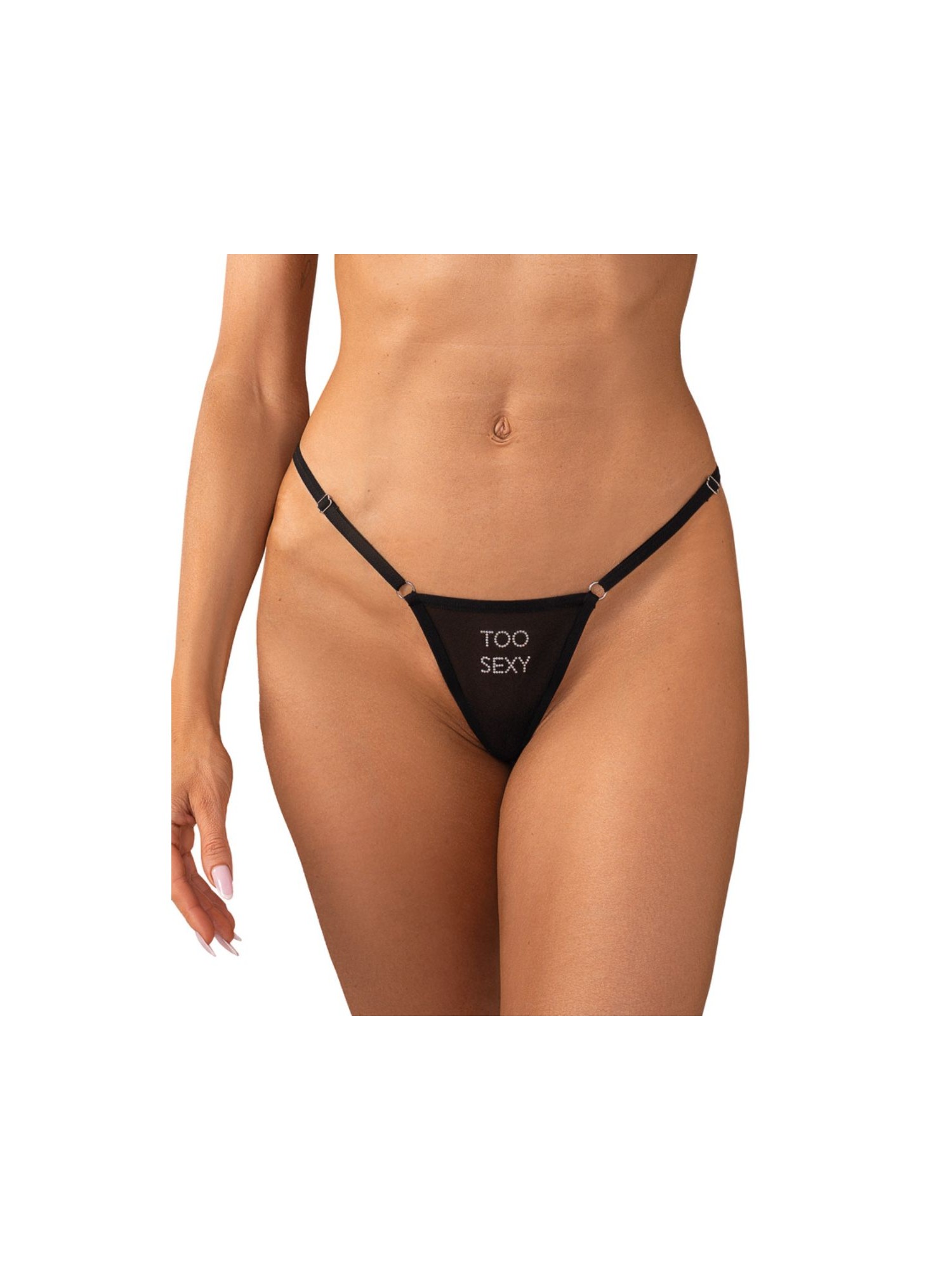 Obsessive - Violami Sexy String - Zwart