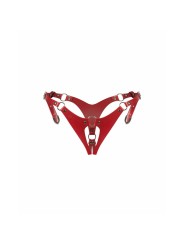 Obsessive - Inferro Open Kruis String - Rood