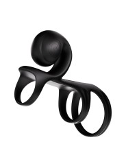 SVibe - Jovi Arc Couples Ring - Black