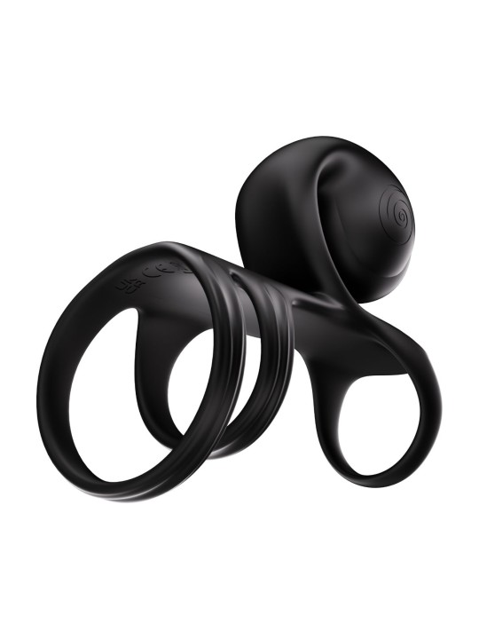SVibe - Jovi Arc Couples Ring - Black