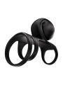 SVibe - Jovi Arc Couples Ring - Black