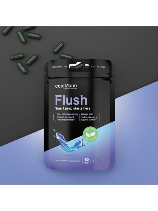 CoolMann - Flush Food Supplement - Fiber Complex 60 pcs