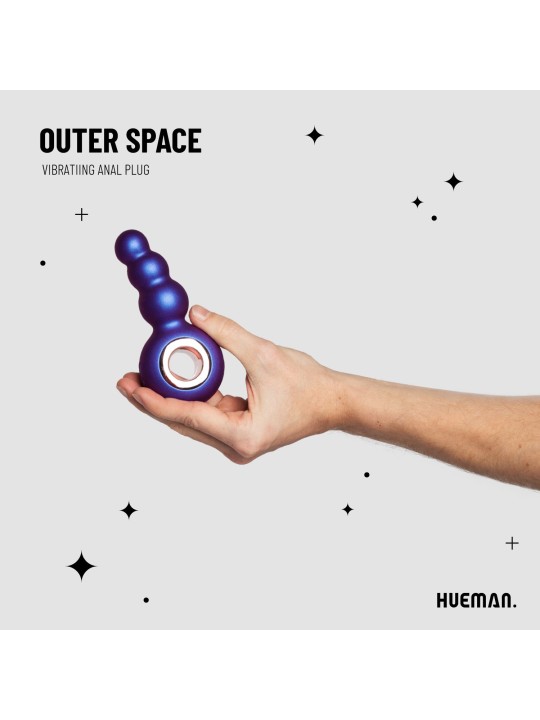 Hueman - Outer Space Vibrating Anal Plug