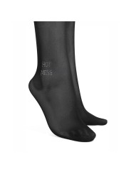 Obsessive - Norless Mess Panty Open Kruis - Zwart