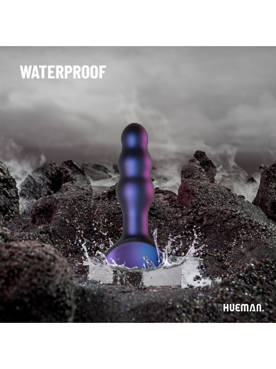 Hueman - Space Invader Vibrerende en Stotende Buttplug