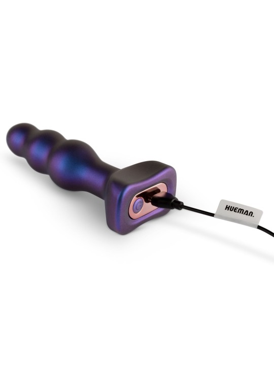 Hueman - Space Invader Vibrerende en Stotende Buttplug